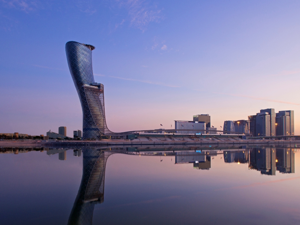 遠景／Hyatt Capital Gate Abu Dhabi／阿布達比／阿拉伯聯合大公國