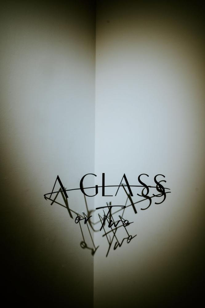 錯視Logo／A Glass or Two／酒吧／台北／台灣