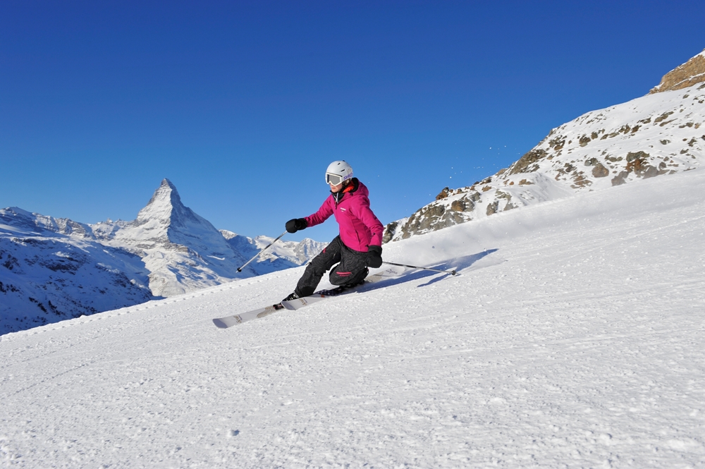 滑雪／策馬特／馬特洪峰山腳／瑞士