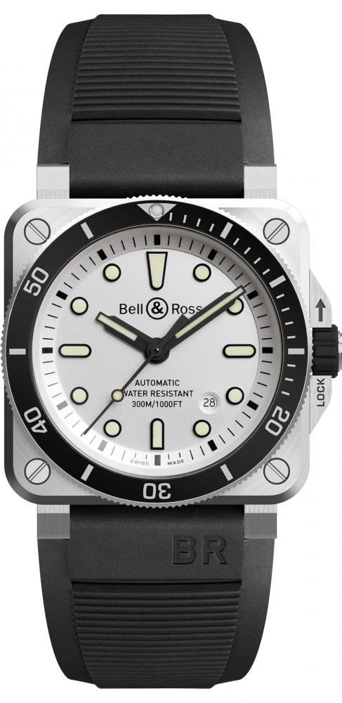 BR 03-92 Diver White／潛水腕錶／BELL & ROSS／台灣