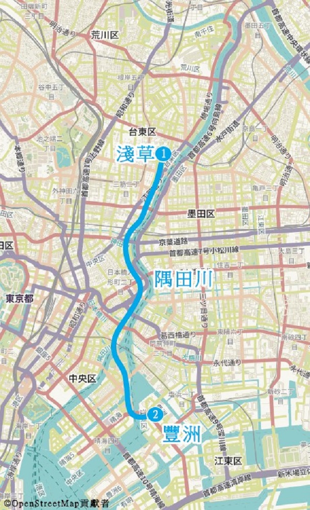 路線圖／東京／日本