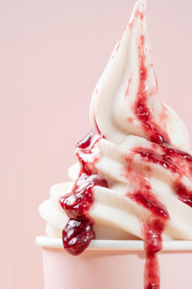 草莓果醬霜淇淋／SAKImoto Bakery／台灣