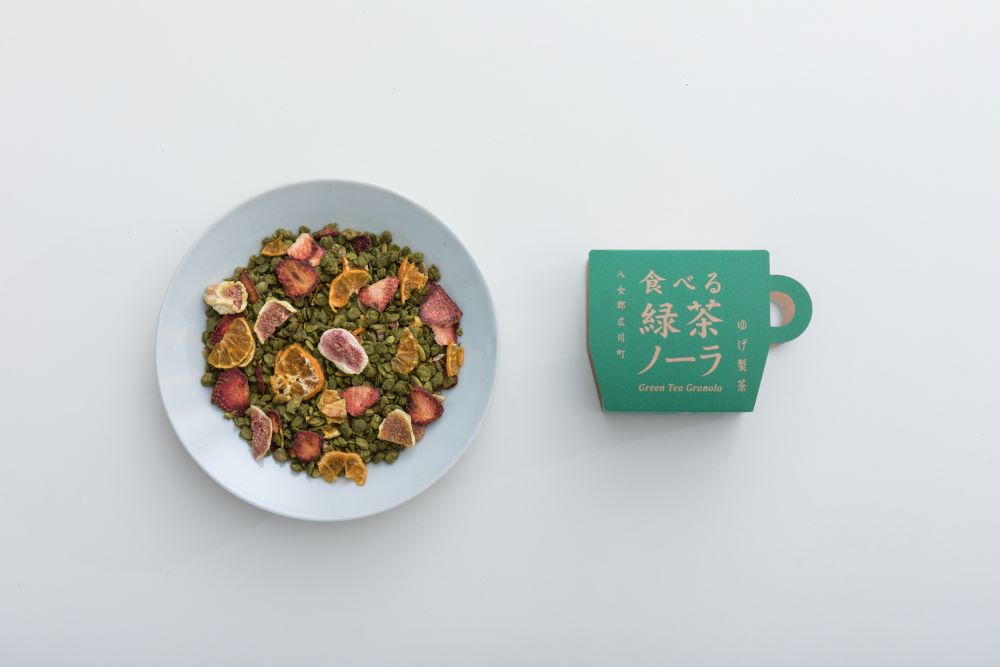 吃的綠茶穀麥／茶穀麥／ゆげ製茶／日本