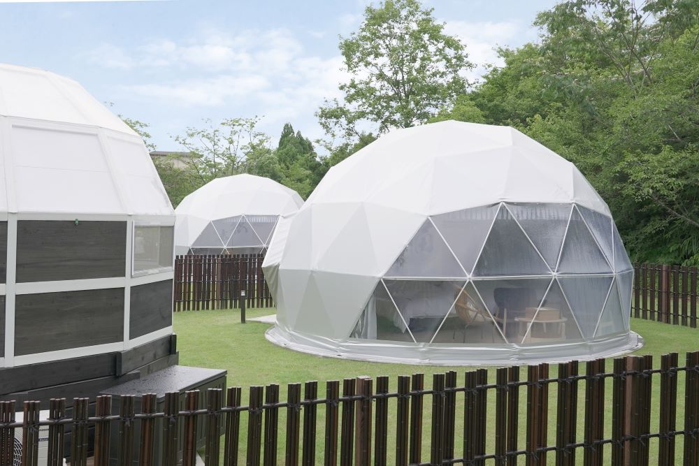 球型帳篷／GLAMHIDE WITH DOG KOMATSU／石川／日本