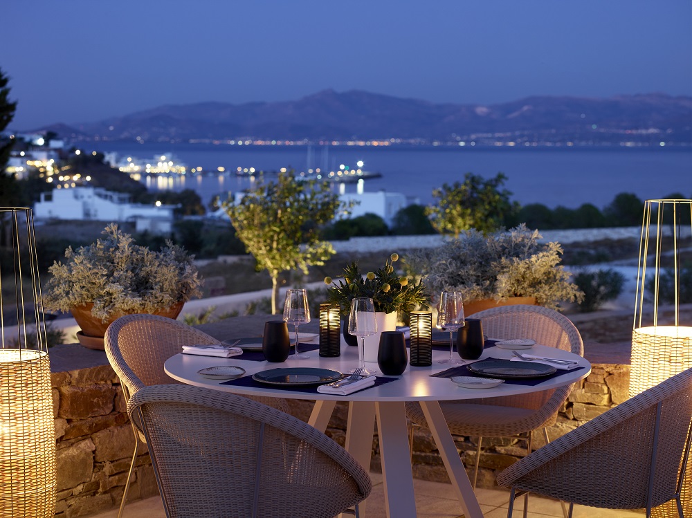 用餐環境／Summer Senses Luxury Resort／帕羅斯島／希臘