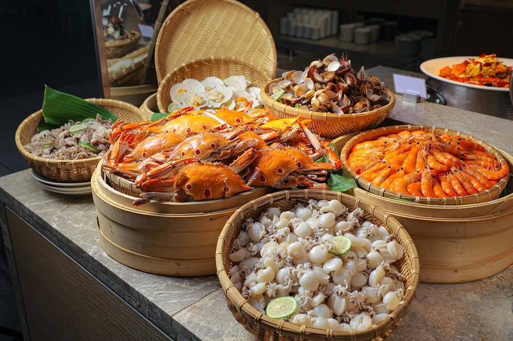 海鮮料理／台南食東西自助餐廳／煙波集團／台灣