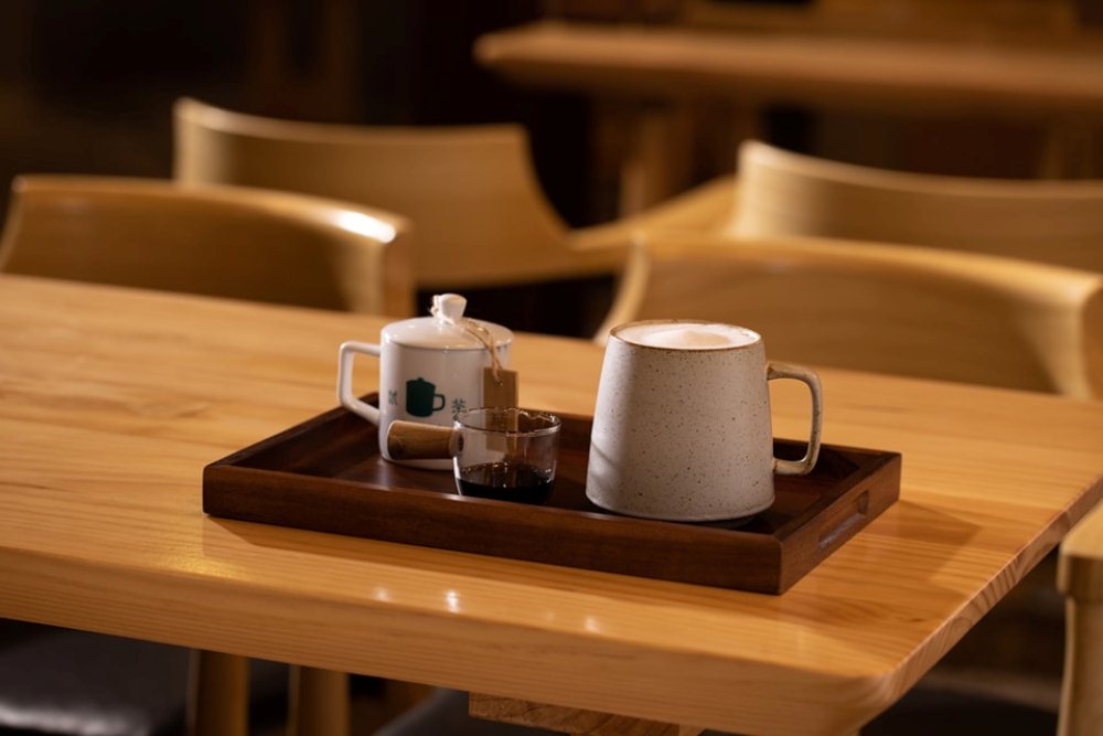 【結】茶／內部空間／試茶 Tshì Tê／日式喫茶店／老屋／台南／台灣