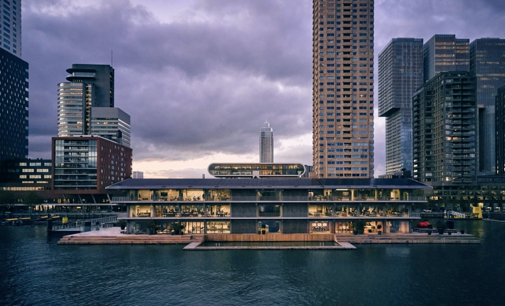 外部空間／Floating Office Rotterdam／鹿特丹／荷蘭