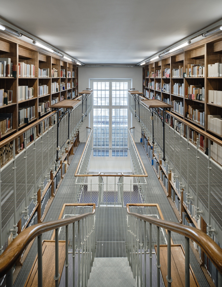 內部空間／法國國家圖書館／巴黎／法國