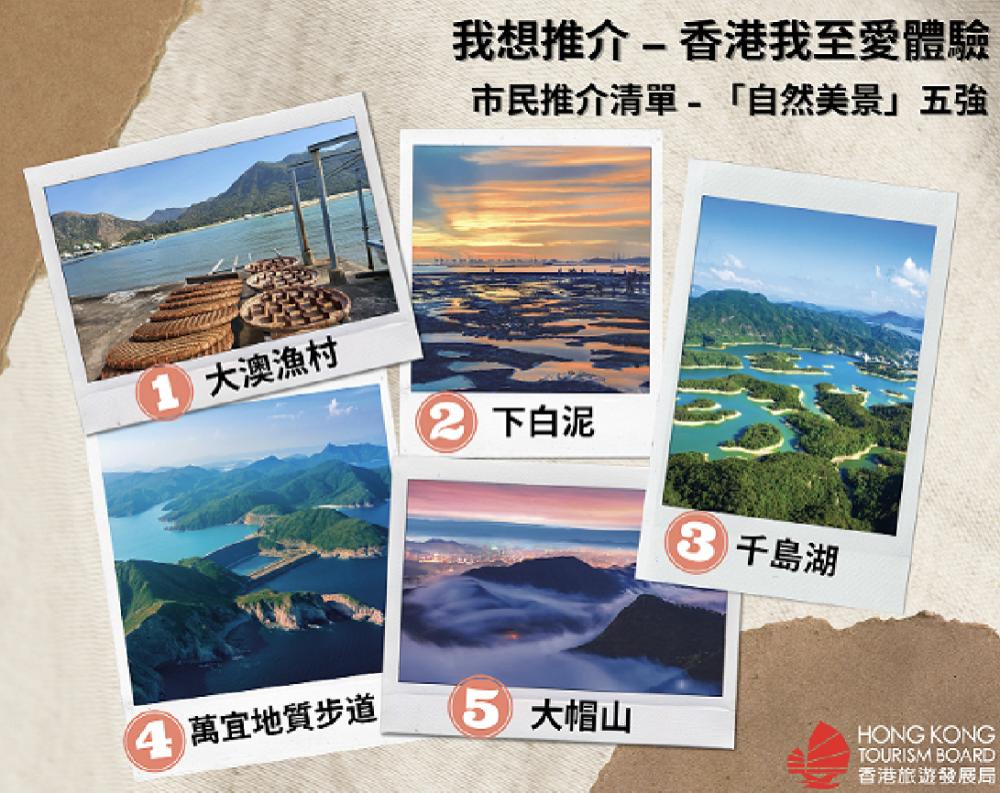 「自然美景」五強推薦／旅遊風景／香港