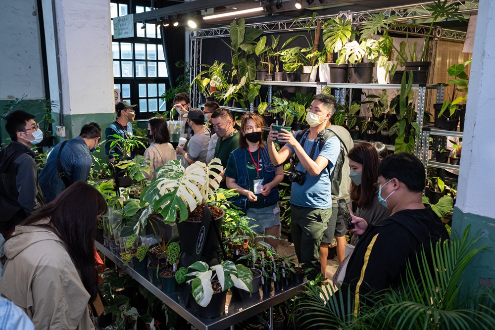 內部空間／台灣第一植物界：花見植狩／展覽市集／台中／台灣