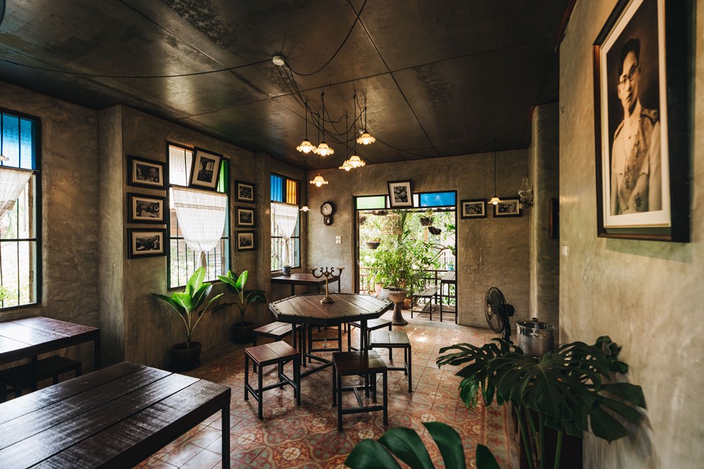 內部空間／咖啡館／藝術村／清邁／泰國