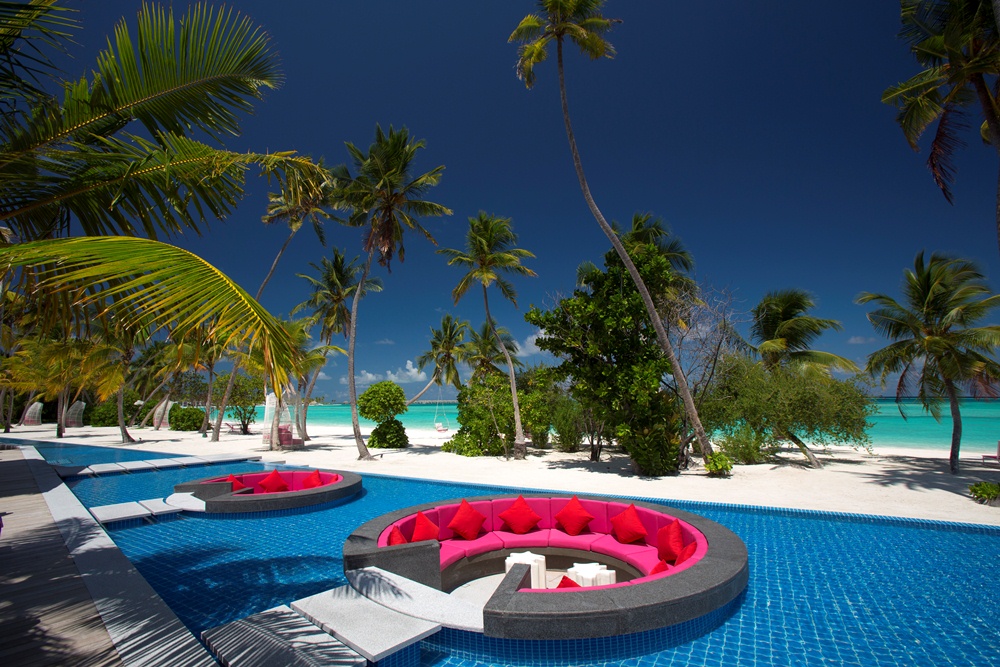泳池／Kandima Maldives／飯店／馬爾地夫
