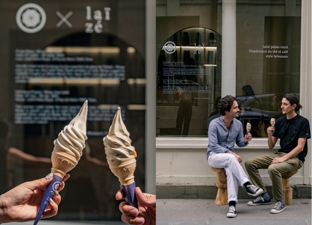 冰淇淋／laïzé／蜷尾家／巴黎／法國