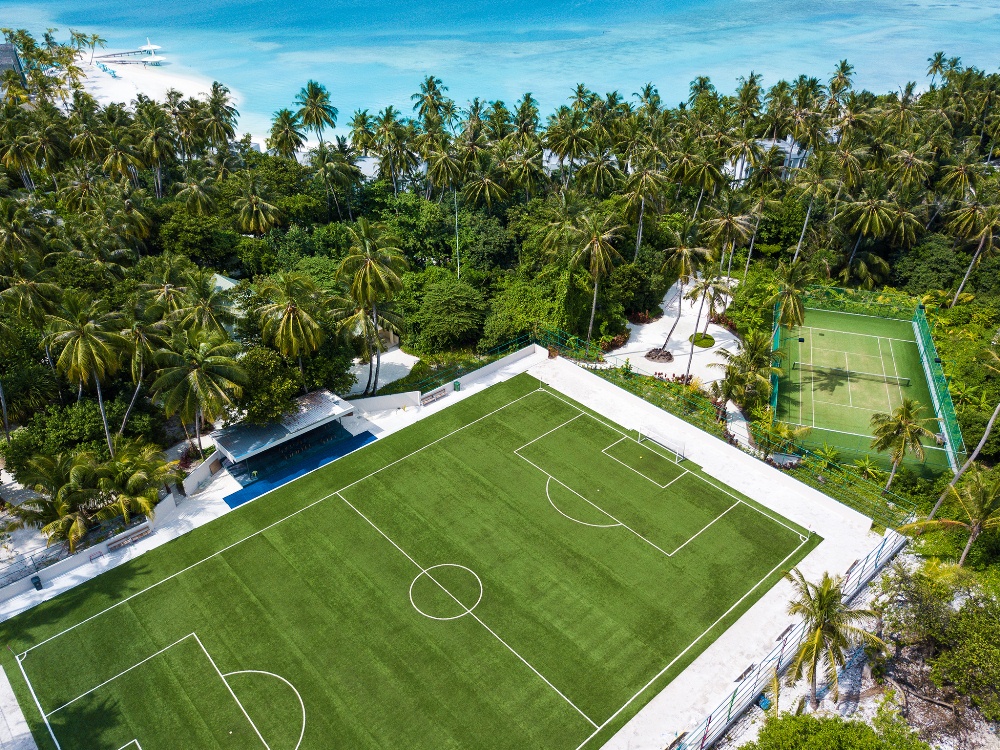 足球場／Kandima Maldives／飯店／馬爾地夫