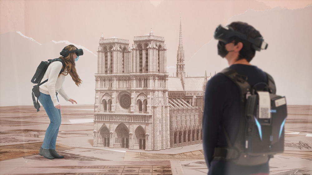 VR 情境圖／永恆聖母院／法國巴黎景點主題／展覽／高雄／台灣