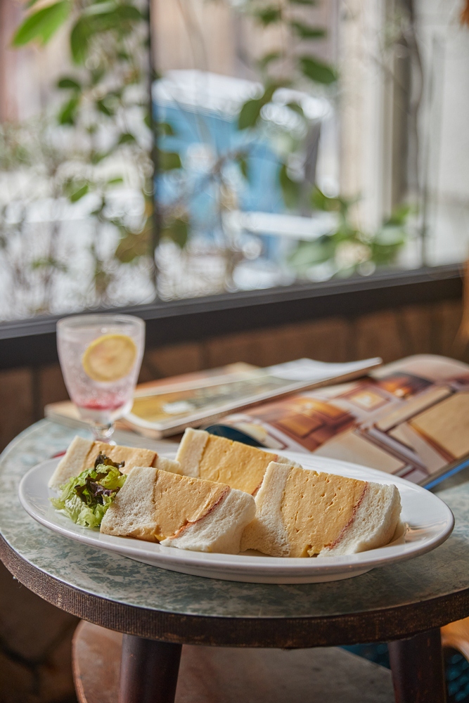 三明治／餐點／La Madrague／喫茶店／京都／日本