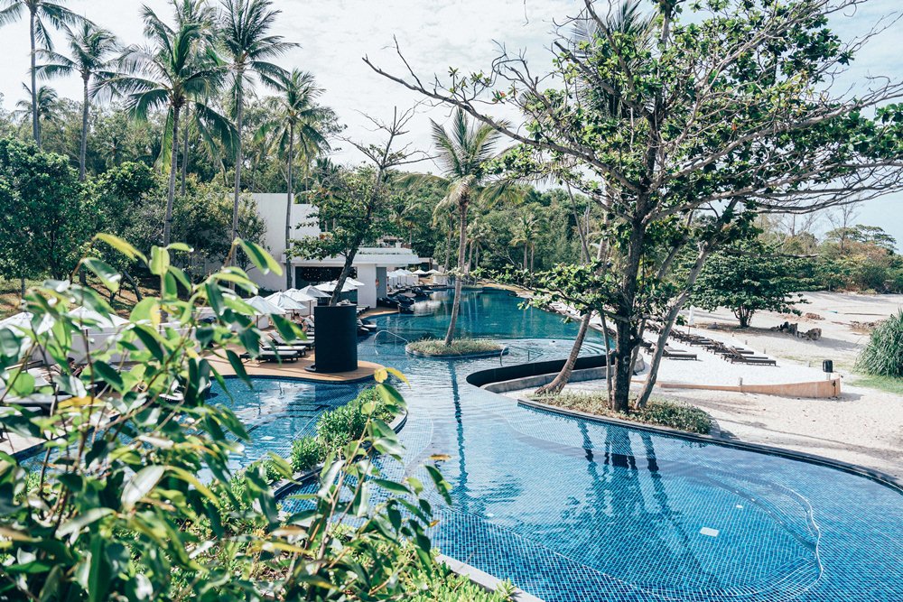 泳池／蘇梅島麗思卡爾頓酒店／度假村／蘇梅島／泰國