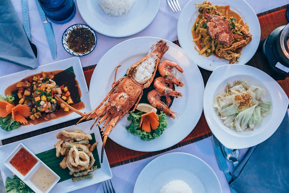 料理／SPICE ZONE BEACH RESTAURANT／餐廳／蘇梅島／泰國
