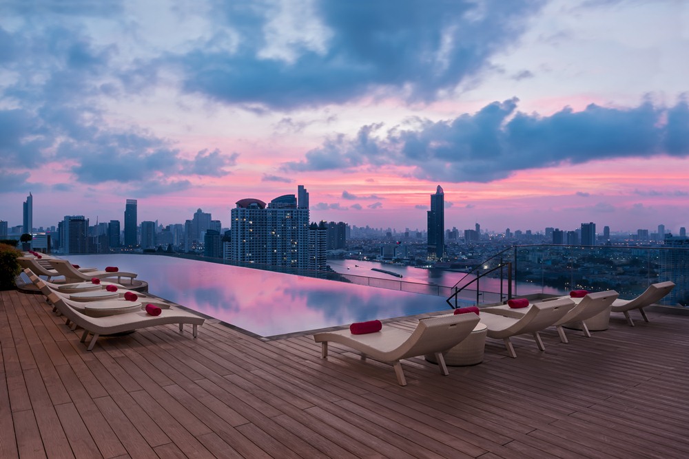 泳池／Avani Riverside Bangkok Hotel／飯店／曼谷／泰國