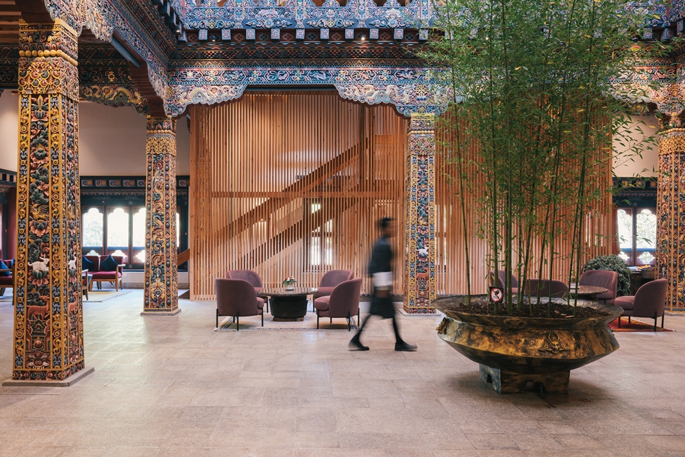 大廳／內部空間／Zhiwa Ling Heritage Hotel／飯店／不丹