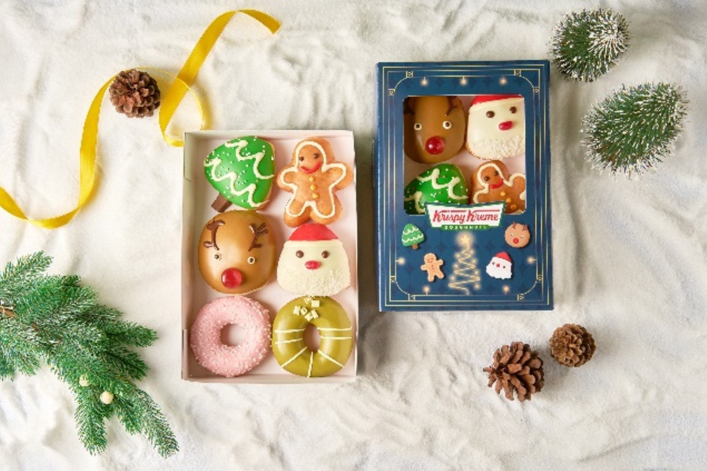 甜甜圈／閃耀聖誕季節／Krispy Kreme／台灣