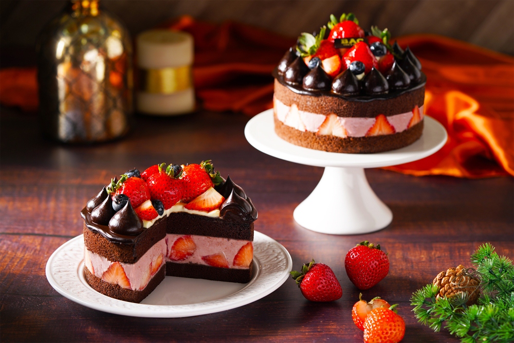 黑嘉侖草莓巧克力蛋糕／BAC／聖誕節／台灣