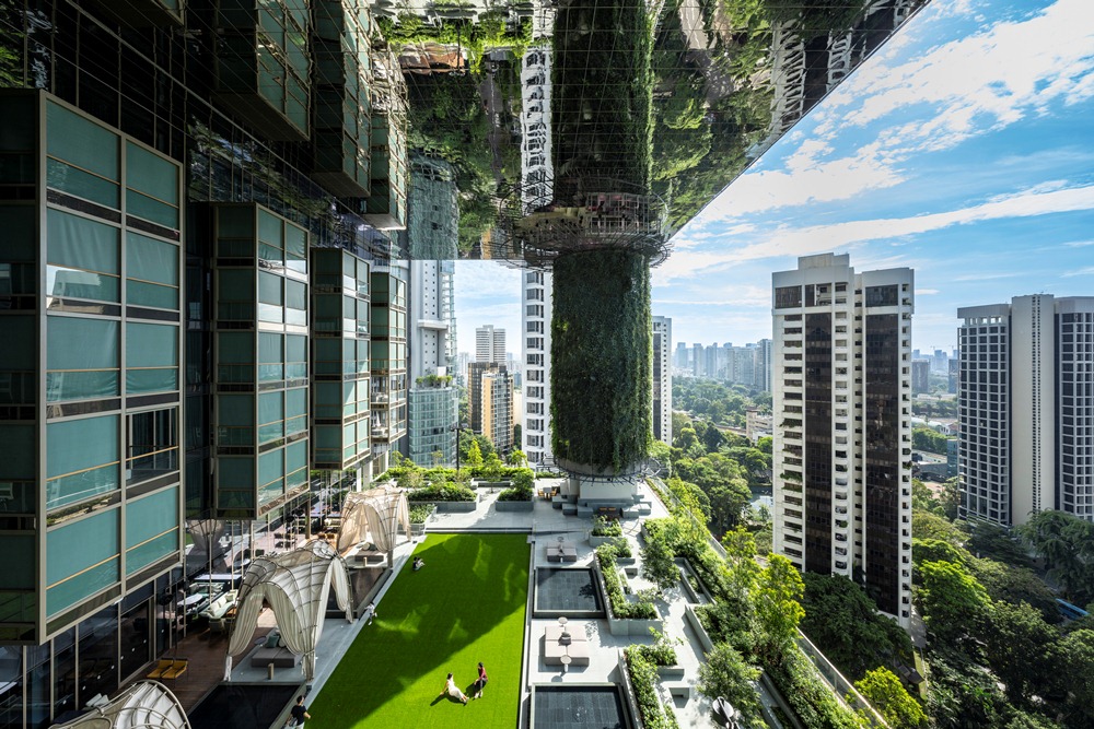 新加坡聳立市都心的空中雨林 Pan Pacific Orchard！入住綠建築新典範，暫逃煩擾的烏托邦