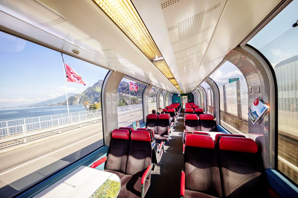 內部空間／列車／瑞士