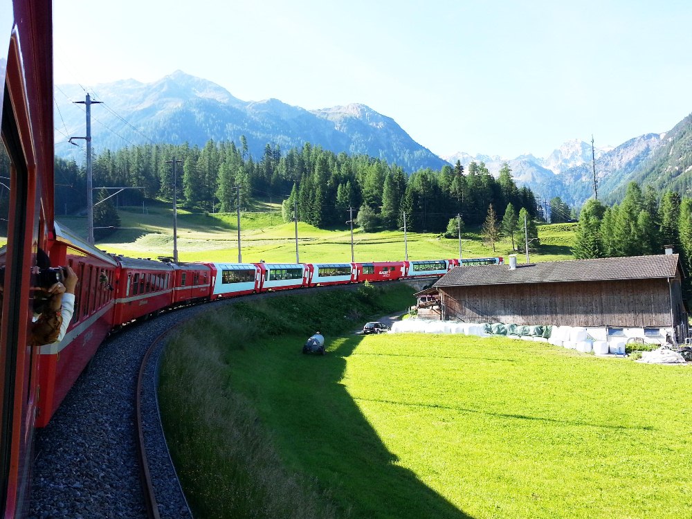 列車風景／瑞士