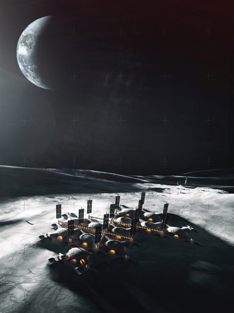 形象圖／Lunar Habitat Master Plan／月球社區／世界