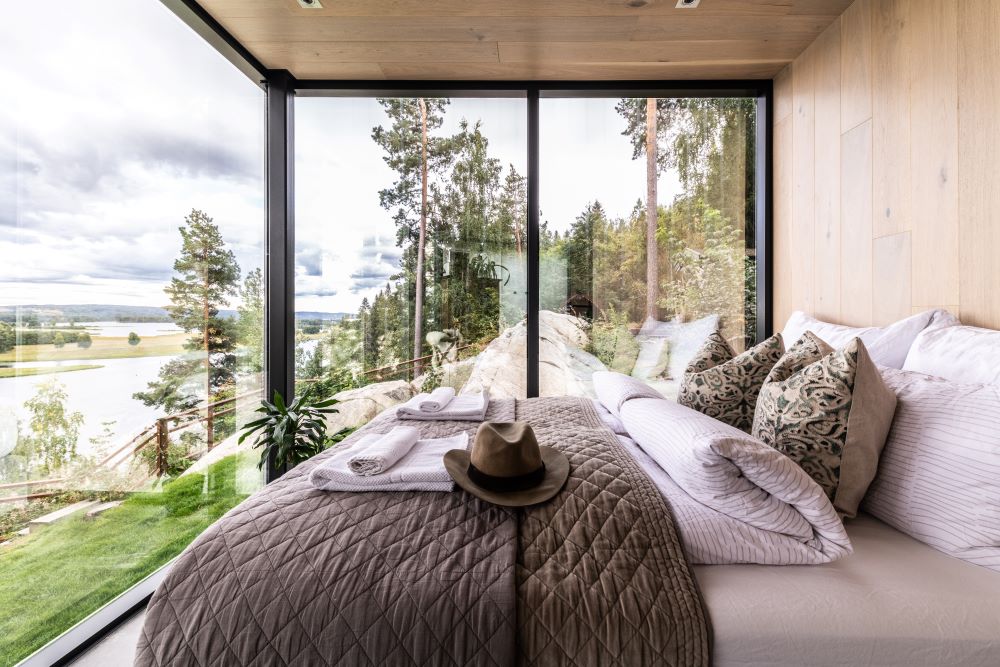 套房／內部空間／The WonderINN Mirrored Glass Cabin／飯店／挪威