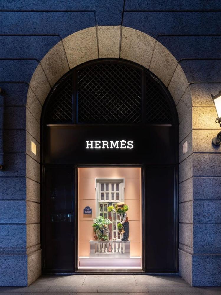 愛馬仕Hermès/法國福寶總店/台北Bellavita/藝術家櫥窗/Jean-François F