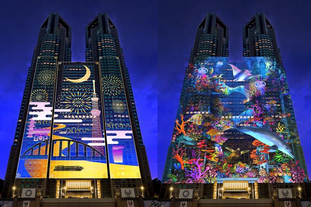 全球最大！日本東京都廳「TOKYO Night & Light」建築光雕計畫正式啟動：3大亮點搶先看