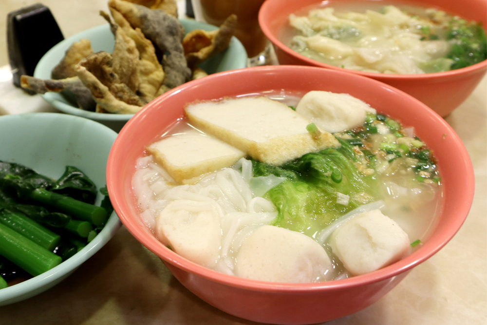 料理／內部空間／三才魚蛋粉／餐廳／香港