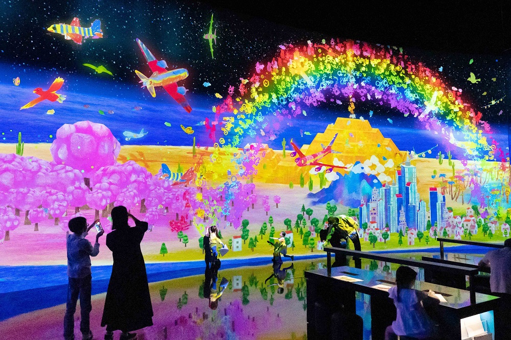 場景／teamLab 共創！未來園 台北／展覽／科教館／台北／台灣