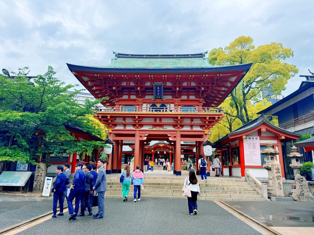 外觀／生田神社／神戶／日本