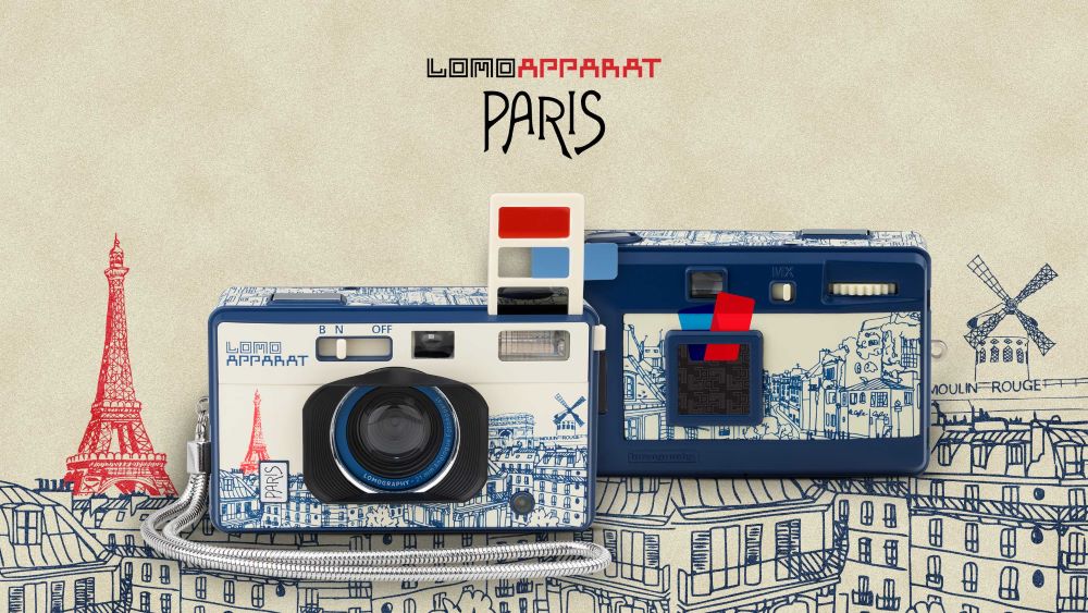 外觀／LomoApparat 21 mm 廣角相機 Paris 版本／台灣