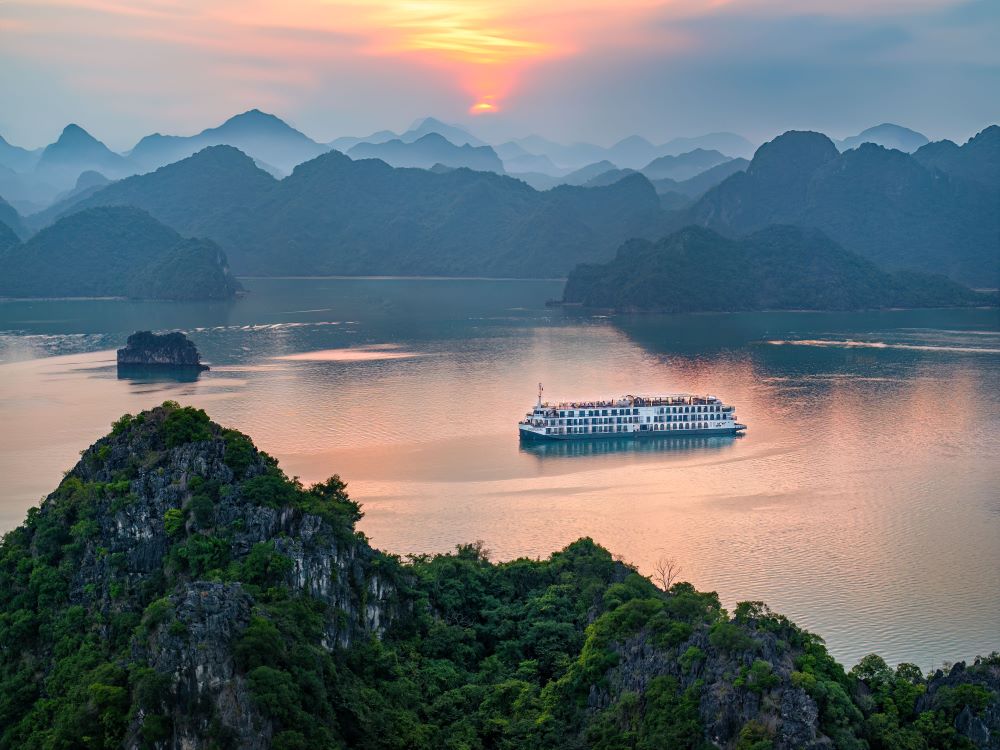 外觀／Indochine Premium Cruise／尊爵遊輪／越南