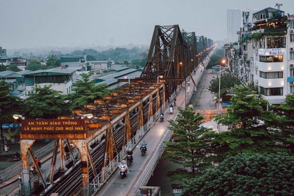 風景／龍邊橋／河內／越南