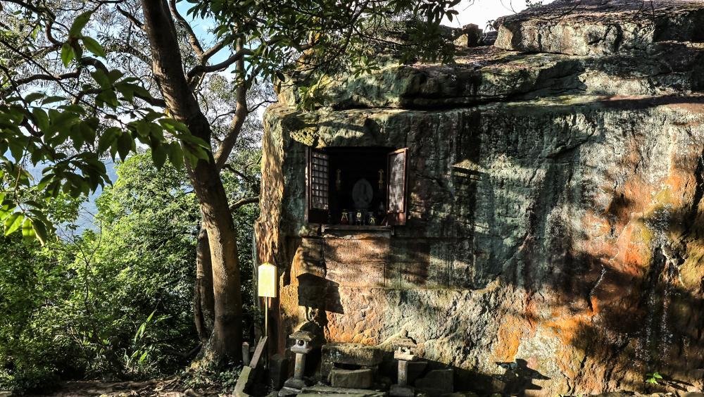 風景／弘法大師岩／步道／台北／台灣