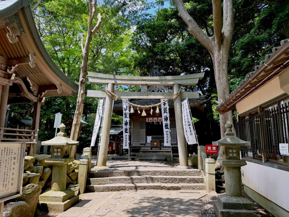 八百富神社／風景／蒲郡市／竹島／日本