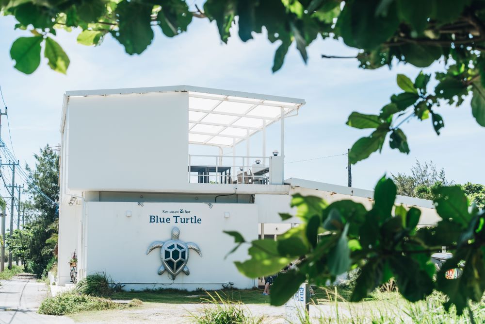 外觀／Restaurant & Bar Blue Turtle／餐廳／宮古島／沖繩／日本