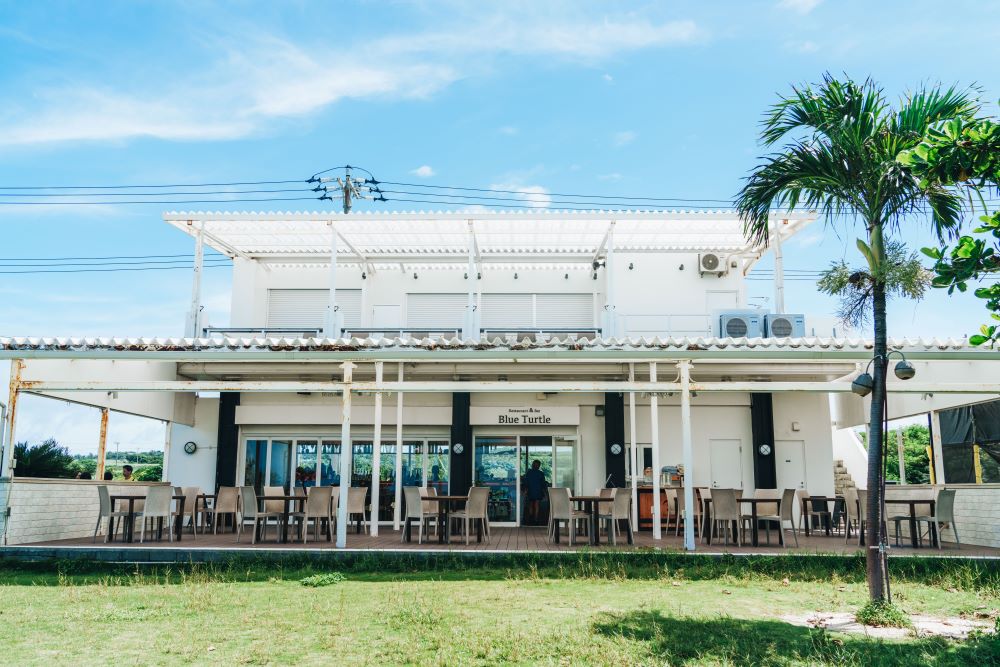 外觀／Restaurant & Bar Blue Turtle／餐廳／宮古島／沖繩／日本