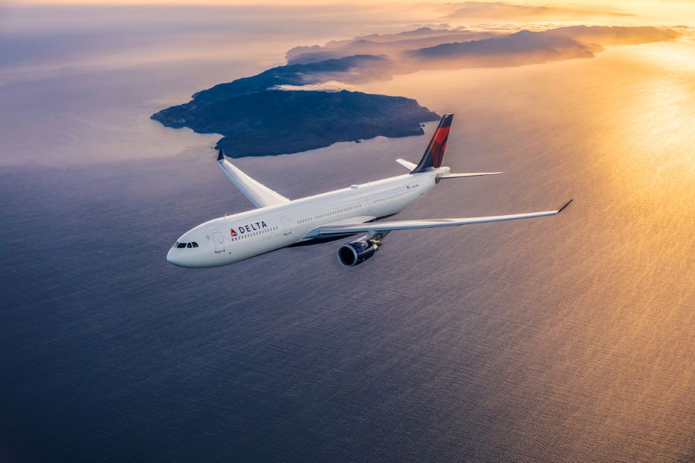 風景／飛機／達美航空／西雅圖／美國