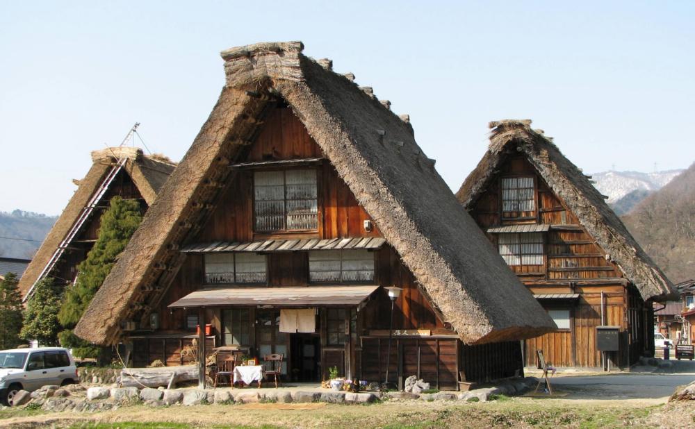 風景／白川合掌村／日本