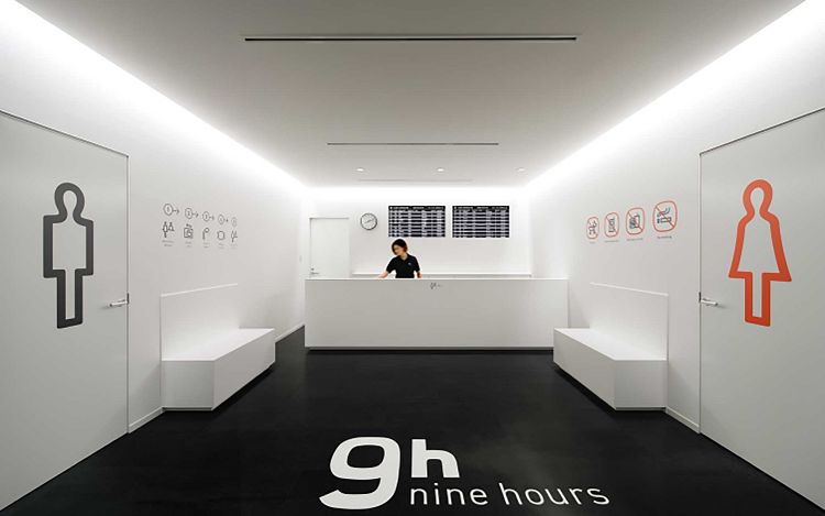 內部空間／9h nine hour／飯店／日本