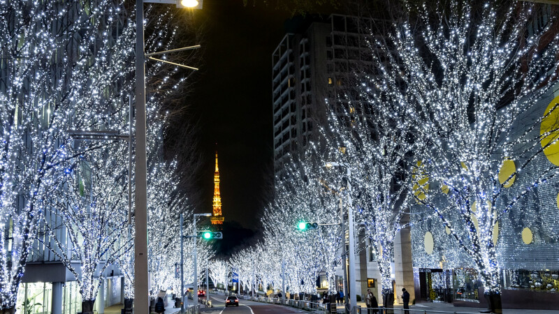 東京六本木之丘 Roppongi Hills Christmas／聖誕節活動／東京／日本