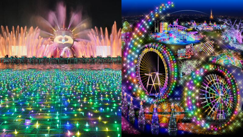 東京讀賣樂園「Jewellumination 2024 LIGHT is LOVE」／聖誕節活動／東