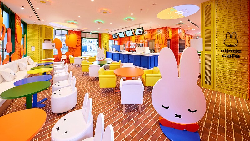 餐廳示意圖／Miffy 米飛兔主題樂園／豪斯登堡／日本